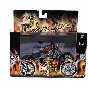 Jesse James West Coast Choppers "Bling Bling CFL" 1:18 Scale Die-Cast Motorcycle